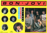 Bon Jovi - 7800 Fahrenheit, sticker